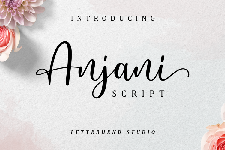 Anjani Script Font