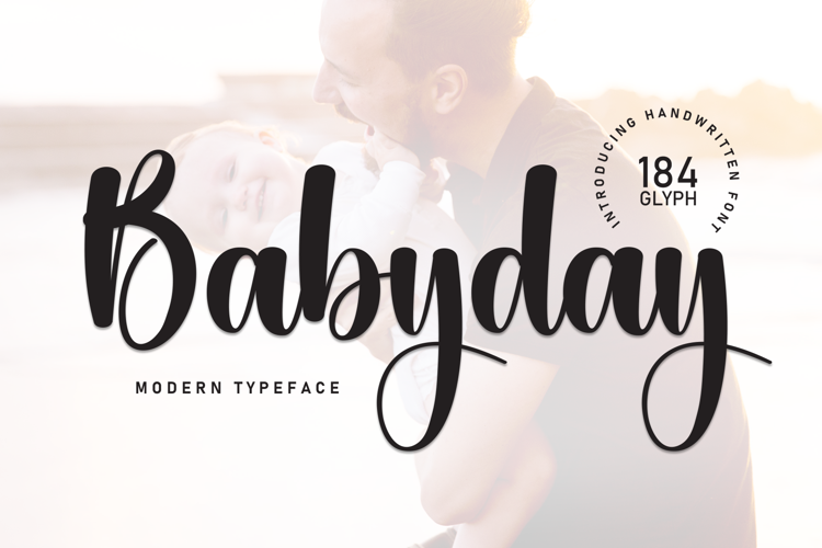 Preview of Babyday Font
