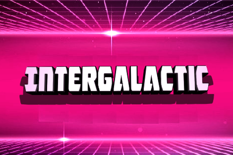 Intergalactic Font