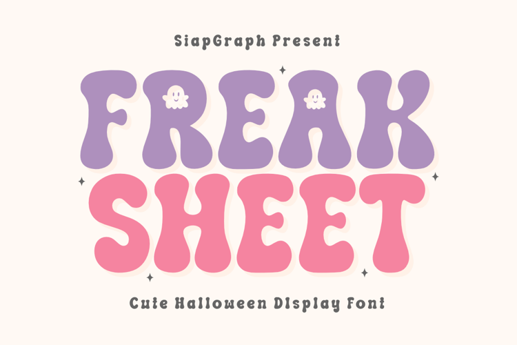 Preview of Freak Sheet Font