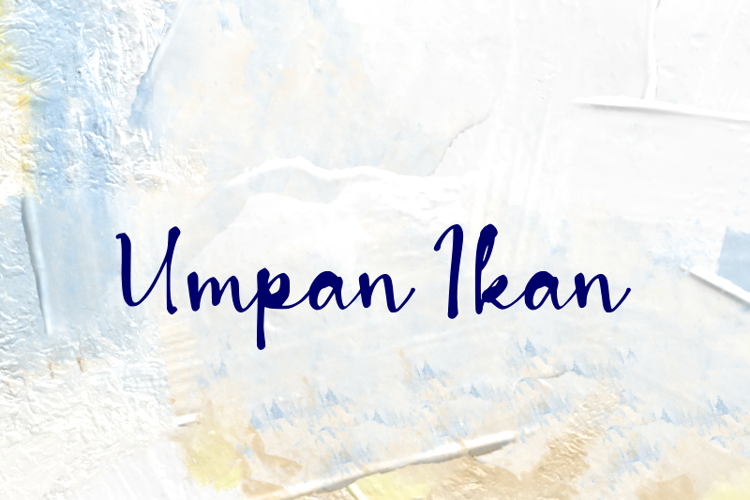 Preview of u Umpan Ikan Font