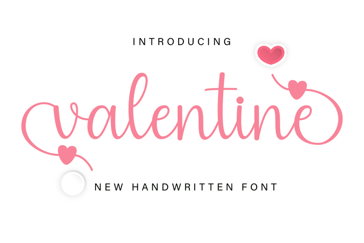 Valentine Script Font