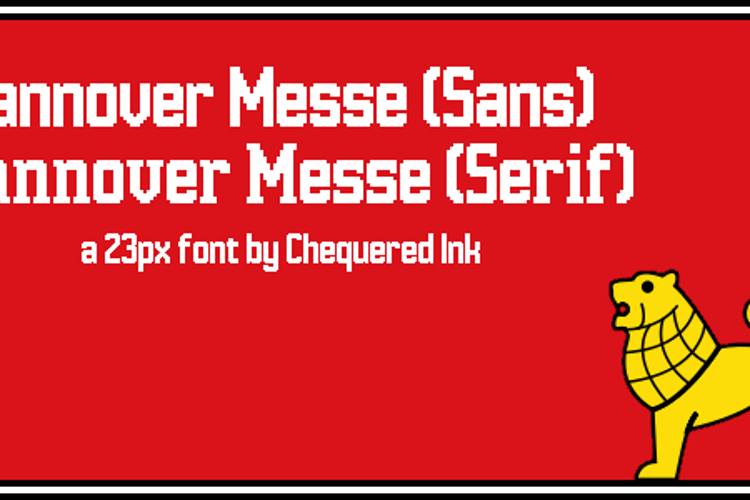 Hannover Messe Sans Font
