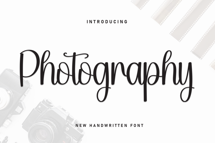 Preview of Photography Font