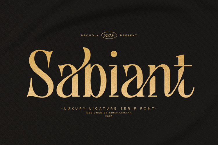 Preview of Sabiant Font