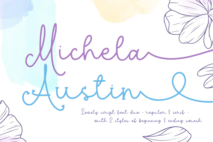 Michela Austin Serif Font