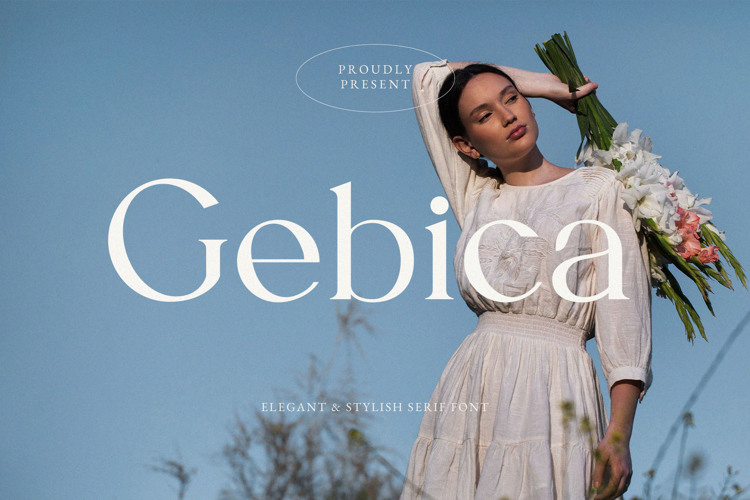 Preview of Gebica Font