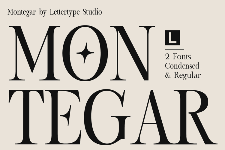 Preview of Montegar Font