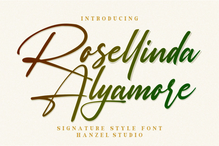 Rosellinda Alyamore Font