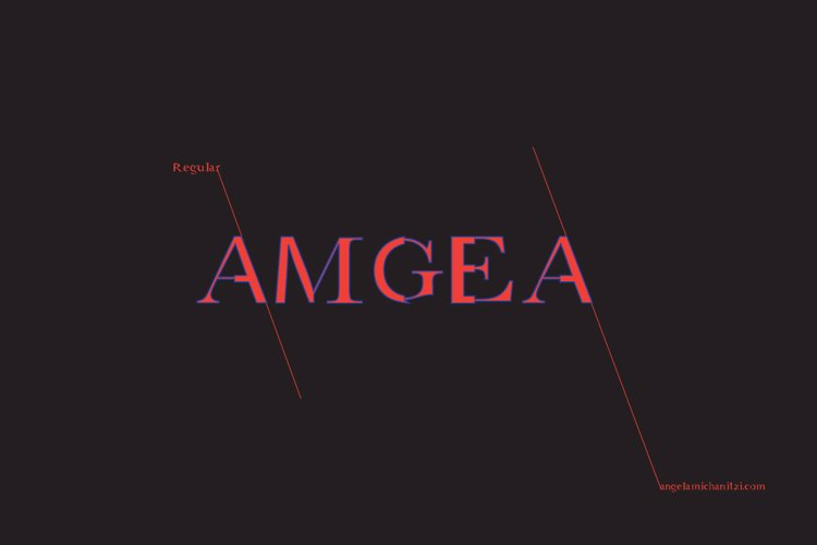 AMGaea  Font