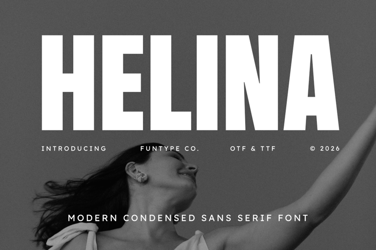 Preview of Helina Font