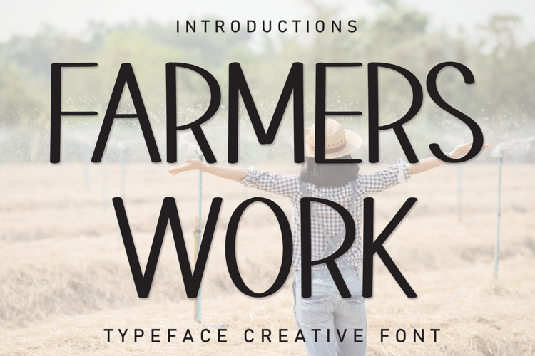 FARMERS WORK Font