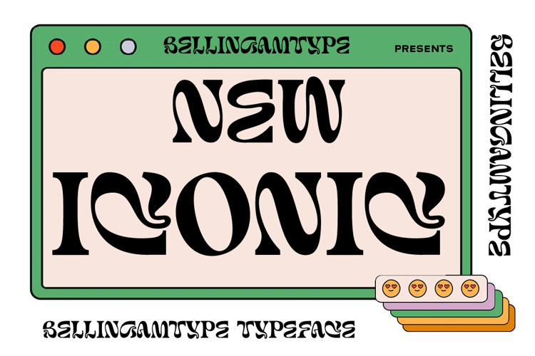 New Iconic Font