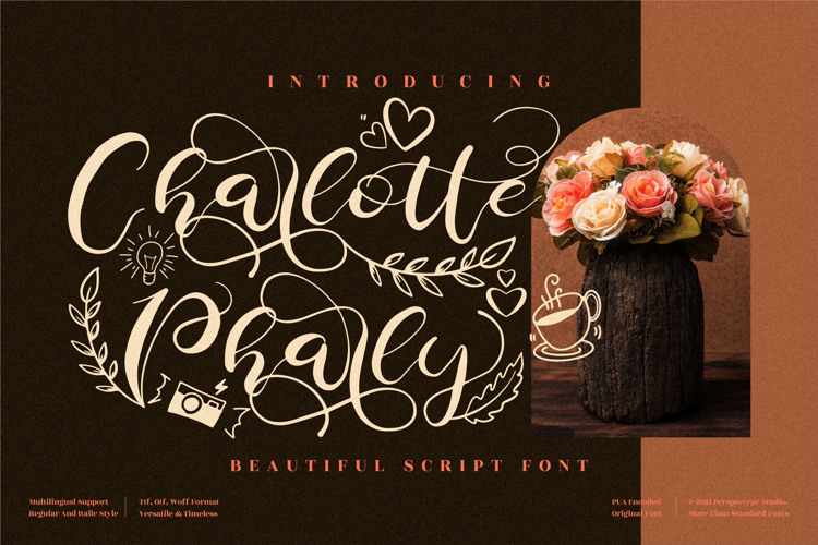 Charlotte Pharly Font