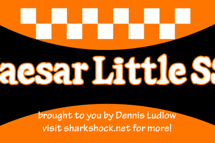 Caesar Little SS Font