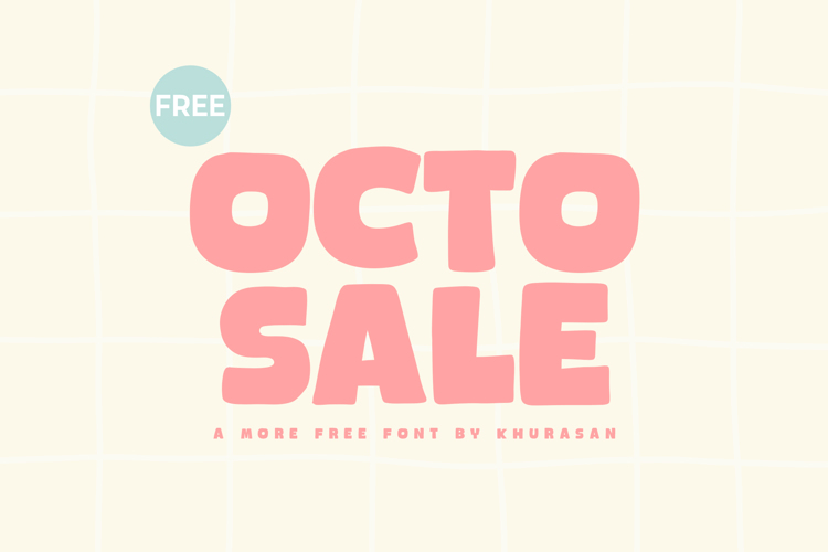 Preview of Octosale Font