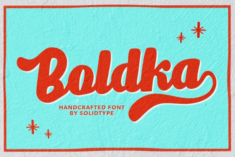 Boldka Script Font