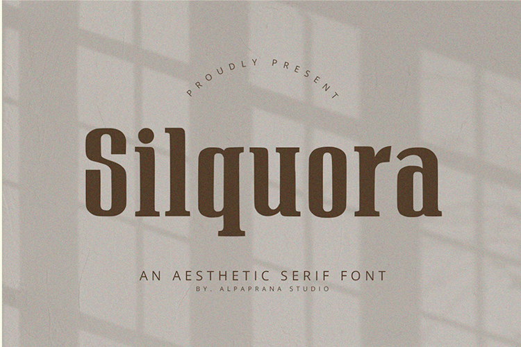 Preview of Silquora Font