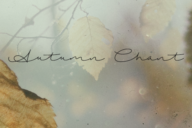 Autumn Chant Font