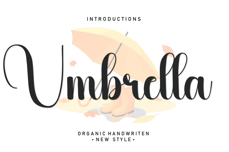 Umbrella Font