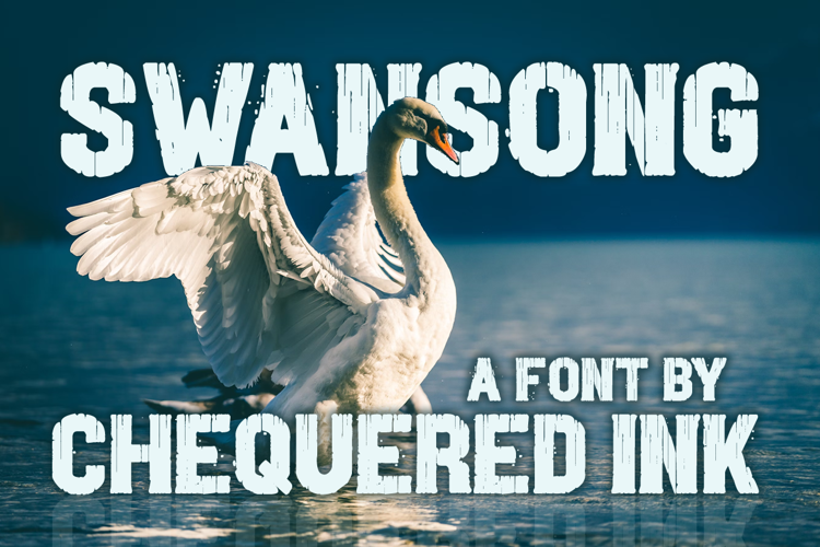 Preview of Swansong Font