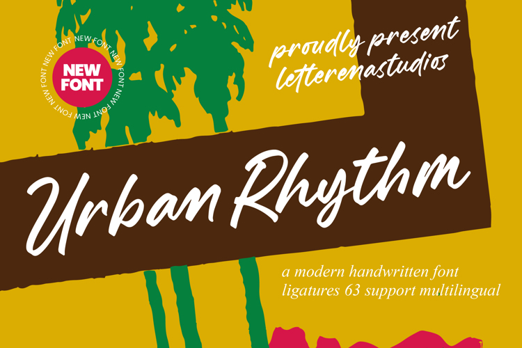 Preview of Urban Rhythm Font