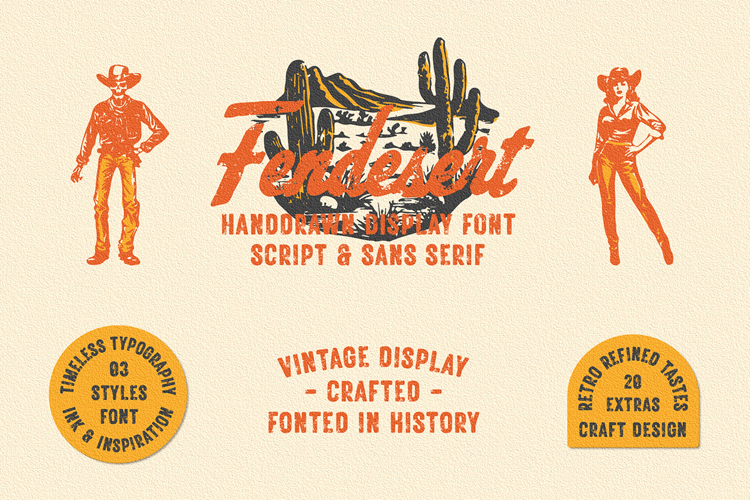 Fendesert Script Font