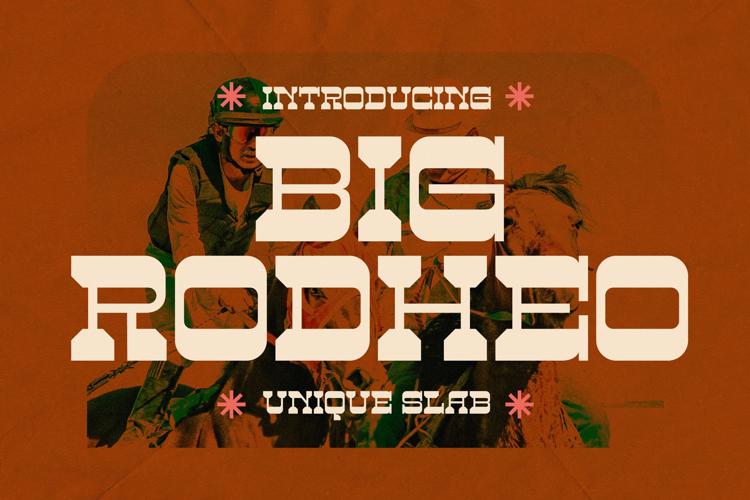 BIG RODHEO Font