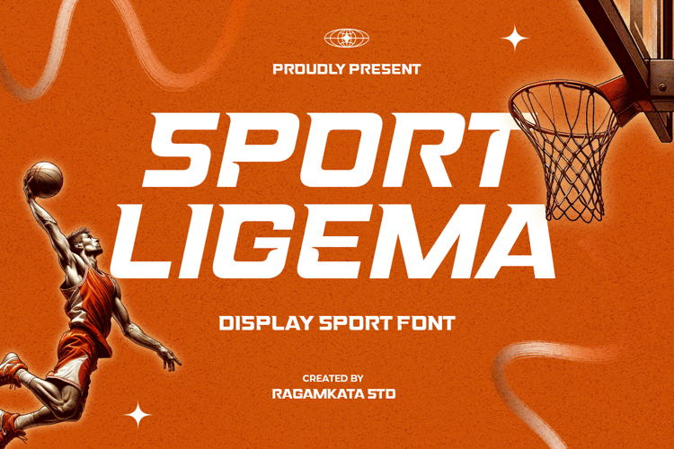Preview of Sport Ligema Font