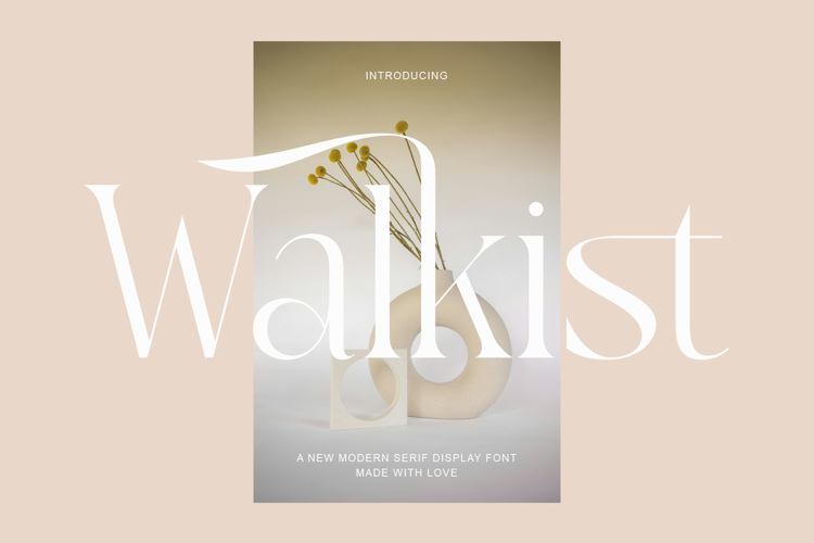 Preview of Walkist Font