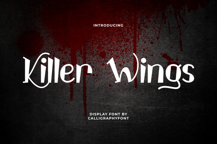 Killer Wings Font