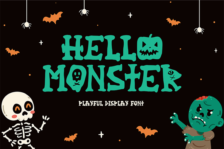 Hello Monster Font