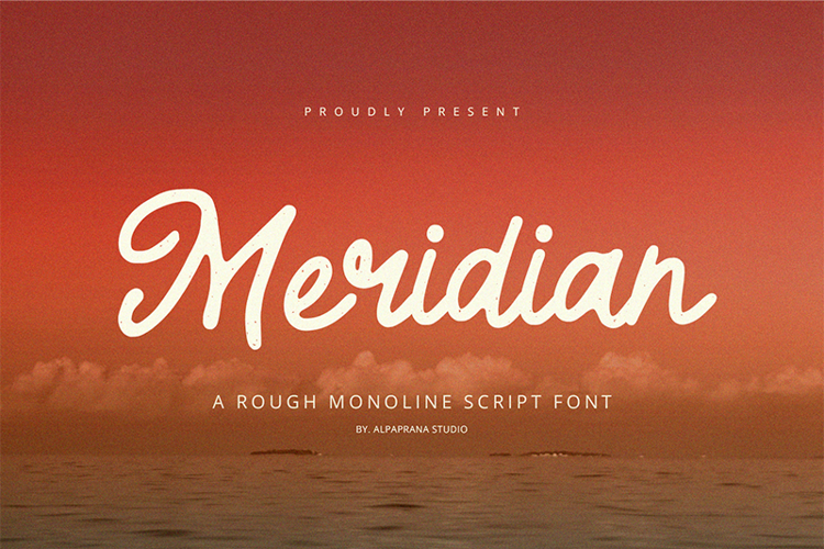 Meridian Font