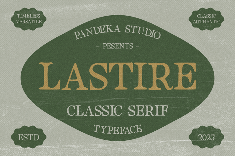 Lastire Font