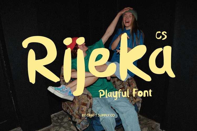 Preview of CS Rijeka Font