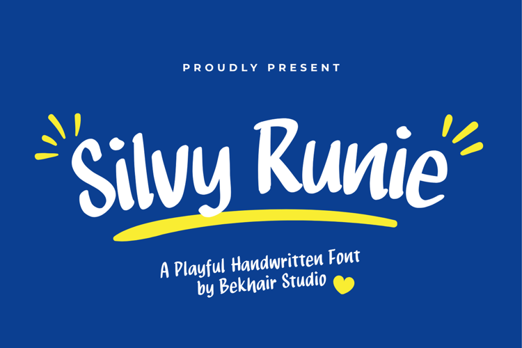 Preview of Silvy Runie Font