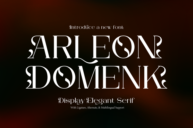 Arleon Domenk Font