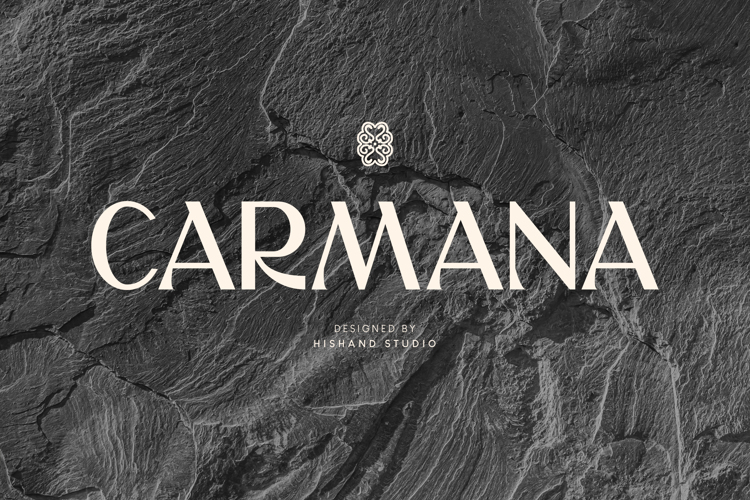 Preview of Carmana Font