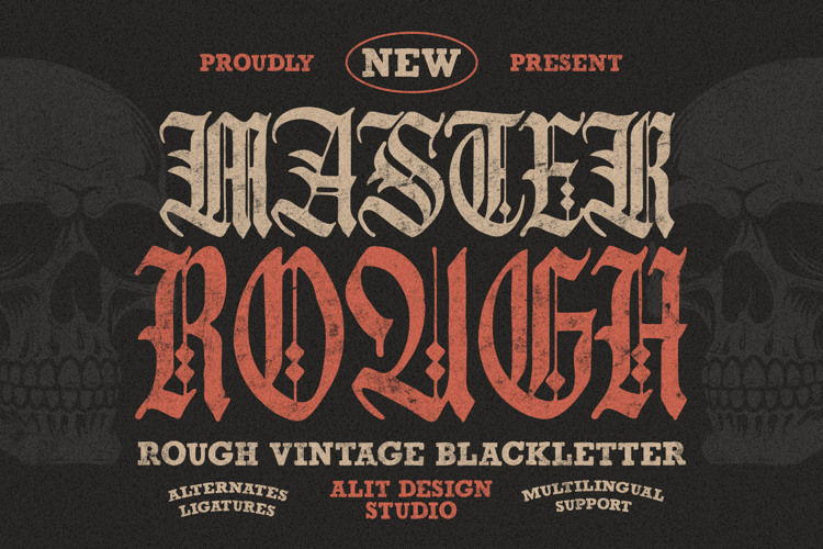 Master Rough Font