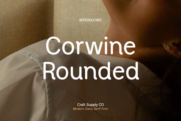 Corwine Rounded Font