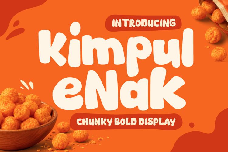 Preview of Kimpul Enak Font