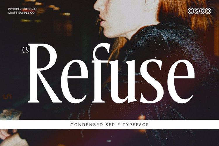 Preview of CS Refuse Font