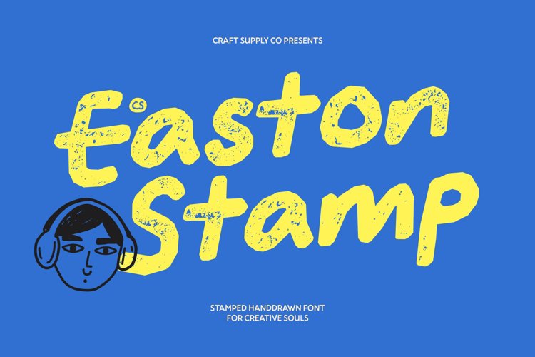 Preview of CS Easton Stamp Font
