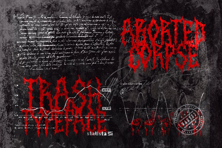 Aborted Corpse Font