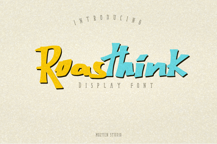 Roasthink Font