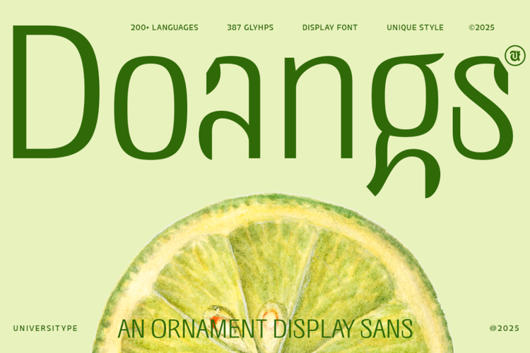 UT Doangs Font