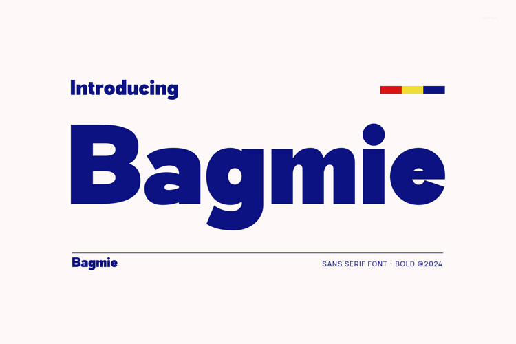 Preview of Bagmie Font
