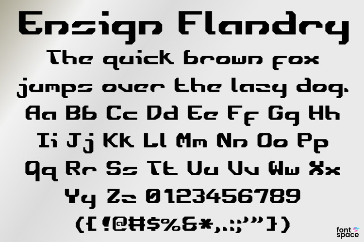 Ensign Flandry Font