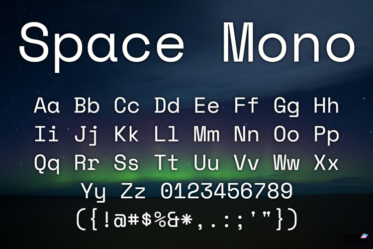 Space Mono Font