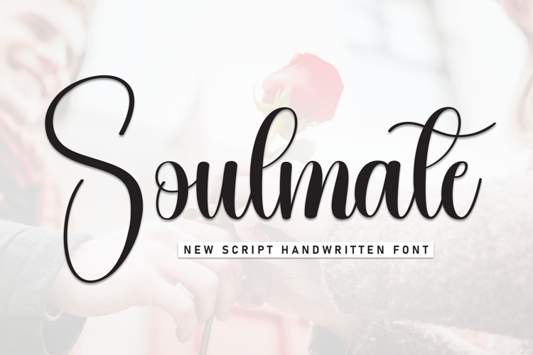 Preview of Soulmate Font